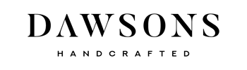 Dawsons Handcrafted Logo Black Text on Transparent