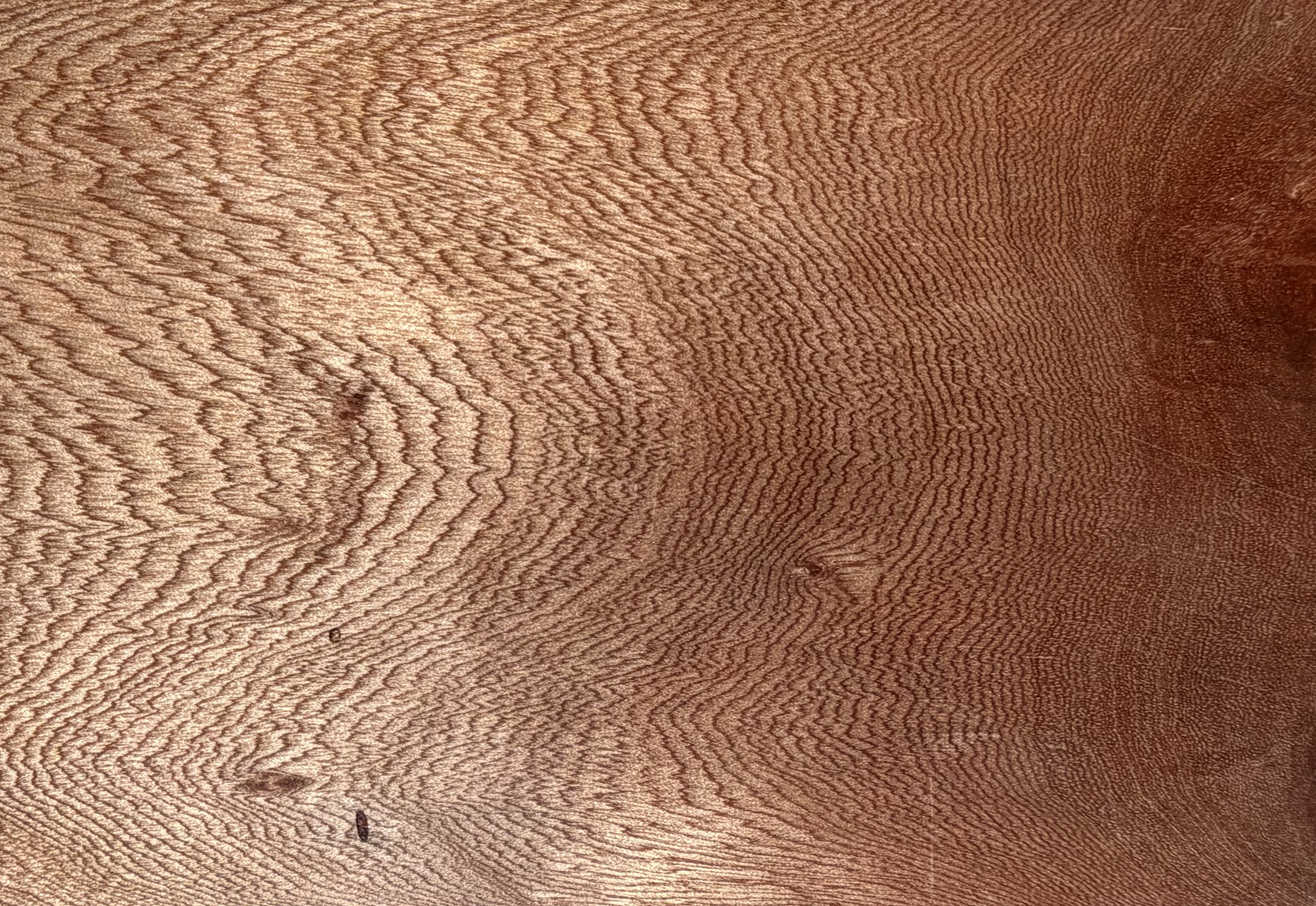 Satin sycamore waxed close up native timber by dawsons handcrafted