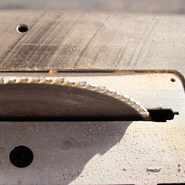 Dawsons Handcrafted workshop — closed corner frame production
