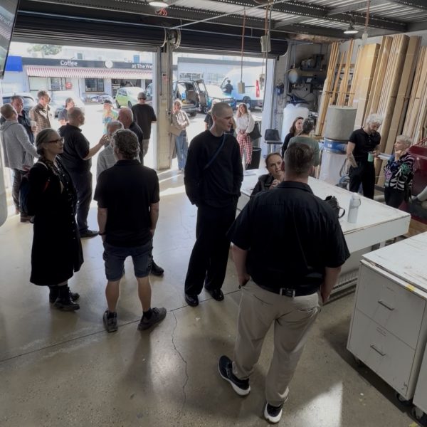 a group of picture framers at the Dawsons handcrafted 2026 workshop event